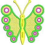 Butterfly with holes