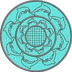 Dolphin Doily