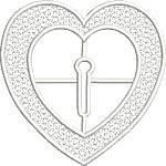 Heart with Keyhole