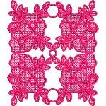 Quiltblock Shape Coaster