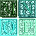 M to P Alpha Block set