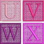 U to X Alpha Block set