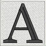 Capital Letter A