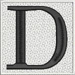 Capital Letter D