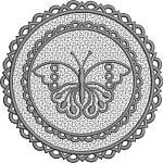 Butterfly Doily