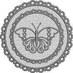 Butterfly Doily