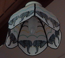 Lampshade hanging