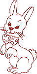 Rabbit Redwork