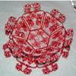 Delicately Laced Bowl with Doily