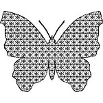 Basic Blackwork Butterfly's