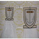 Silver Anchor Towel Toppwers
