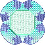 Aqua Marine Quiltblocks