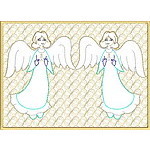 Trapunto Angel Quiltblocks