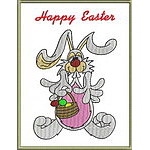 Appliqu Easter Greeting Cards 01