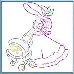 Trapunto Hat and Dess Quiltblocks