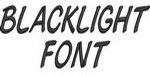 Blacklight Font