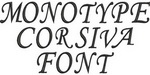 Monotype Corsiva Font