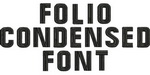 Folio Condensed Font