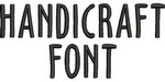 Handicraft Font