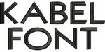 Kabel Font