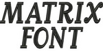 Matrix Font