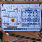 2012 Desktop Calendar for Him