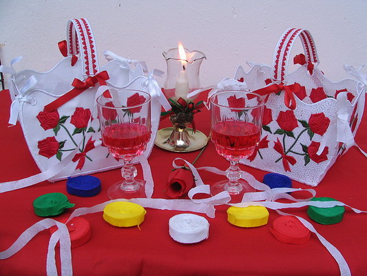 Wedding Confetti Baskets