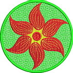 Fantasy Flower Coaster 02