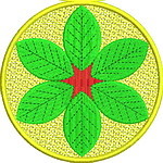 Fantasy Flower Coaster 03