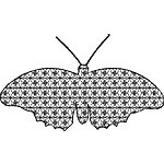 Blackwork Butterfly 11