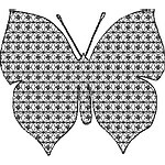 Blackwork Butterfly 13