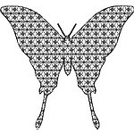 Blackwork Butterfly 14