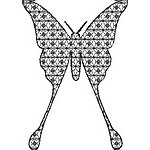 Blackwork Butterfly 15