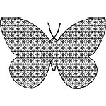 Blackwork Butterfly 17