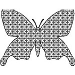 Blackwork Butterfly 19