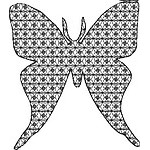 Blackwork Butterfly 20