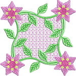 Fantasy Flower Quiltblocks 05