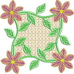 Fantasy Flower Quiltblocks 08