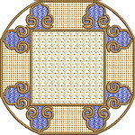 Curly Lace Quiltblock 05