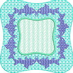 Aqua Marine Quiltblock 03