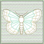 Butterfly Quiltblock 06
