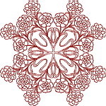 Redwork Quiltblock 10