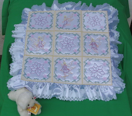 Trapunto Fairy Quiltblocks