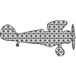 Basic Blackwork Plane 01