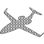 Basic Blackwork Plane 08