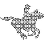 Basic Blackwork Western 07