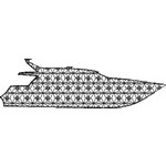 Basic Blackwork Boat 06