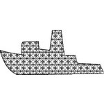 Basic Blackwork Boat 09