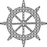 Basic Blackwork Boat 11