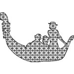 Basic Blackwork Boat 18